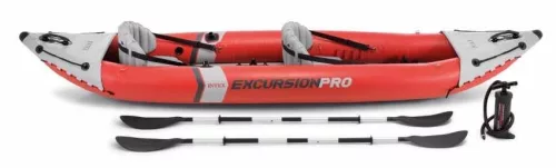INTEX Excursion Pro felfújható gumicsónak szett (2 személyes) 384 x 94 x 46cm (68309)