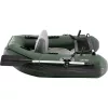 Felfújható horgászcsónak, Intex Big Catch Pro, 165 x 119 x 38 cm, sötétzöld, egyszemélyes, megerősített PVC, horgászbot-tartókkal, evezőkkel, pumpával és hordozó hátizsákkal (68381NP)