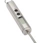NAVA 10-274-040 Acer digitális maghőmérő, 22 cm, LCD kijelző, rozsdamentes acél, -30 °C - 250 °C, 1 x 1.5V LR44