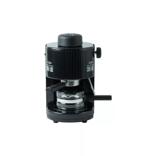 Szarvasi SZV-620 CAFE LUX kávéfőző, 800W, fekete színű, gőzcsappal, üveg kiöntő, biztonsági szelep, 304kPa nyomás