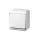 GAO 22181 2 pólusú kapcsoló, kültéri IP44 kivitel, 230 V~ / 50 Hz / 10 A, fehér