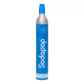   Sodapop univerzális patron szódakészítő géphez, CO2 patron, 425g, 60-80 liter szóda elkészítéséhez