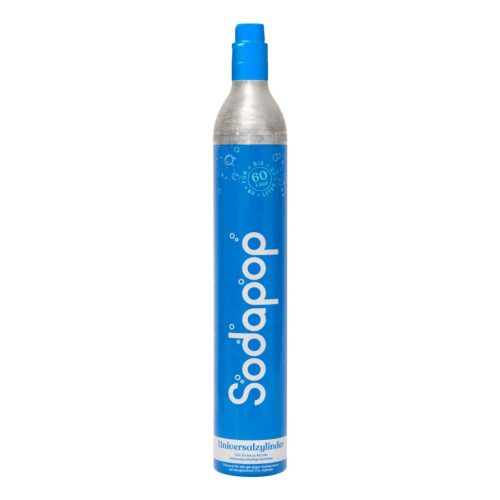 Sodapop univerzális patron szódakészítő géphez, CO2 patron, 425g, 60-80 liter szóda elkészítéséhez