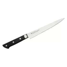   Satake 802-772 Satoru japán szeletelő kés, 21 cm penge hossz, rozsdamentes acél, kemény műanyag markolat