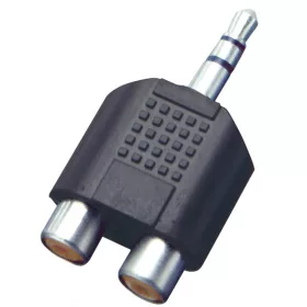   Home AC 17X audió átalakító, 3,5 mm sztereó dugó-2xRCA alj
