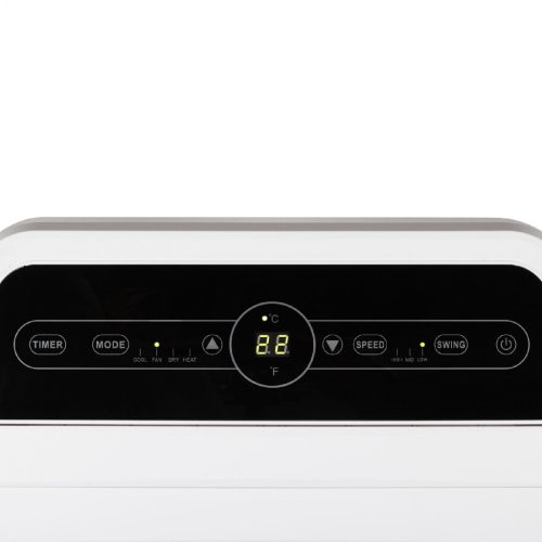 Home ACH 12000 hűtő-fűtő mobilklíma, hűtési / fűtési teljesítmény: 3,5 kW / 3,3 kW, Wifi, Smart, távirányító, ideális 26 m2 helyiséghez