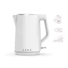 AENO AEK0002 EK2 vízforraló, 2200 W, 1.5 liter kapacitás, dupla falú, LED kijelzés, fehér