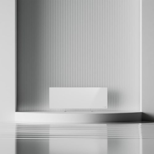 AENO AGH0004S infravörös konvekciós premium eco smart fűtőtest, LED-es kijelzés, 700 W, Wi-Fi, 3 féle felszerelési mód, fekete színű