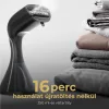 AENO AGS0003 GS3 ruhagőzölő, 160 °C-os gőz, 250 ml-es tartály, 3 üzemmód, LED visszajelzés, automatikus kikapcsolás