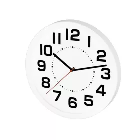   Home AWC250WH fali óra, üveg előlap, kontrasztos, jól leolvasható számlap, 1xAA elem tápellátás, átmérő 250mm