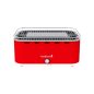 Barbecook BC-CHA-1019 Carlo asztali faszenes grill, piros, 44x33x21cm