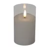 Home CD 1 LED-es gyertya, állófényű LED, műanyag, 3 funkció