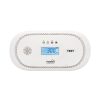 HOME CO10LCD szén-monoxid vészjelző, LCD kijelző , elemes, 2 év elem élettartam, 10 év érzékelő élettartam
