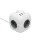 Home CUBE2 kocka elosztó, max. 3680 W, USB töltő, 3 aljzat gyermekvédelemmel, 1,5 m hosszú vezeték