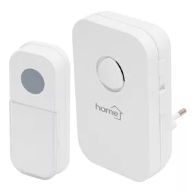   Home DB 1091AC vezeték nélküli csengő, 100 m hatótáv, 3 fokozatú hangerő, 36 dallam, 230 V-os tápellátás