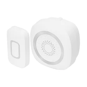   Home DB 1601DC vezeték nélküli csengő, 160m hatótáv, 60 dallam, 3-fokozatú hangerő és némítás, kapcsolható fényjelzés, elemes tápellátás