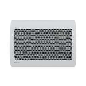   Noirot E184113 Radiance H 1000 BL elektromos hősugárzó panel, 1000 W, IP24 védettség, beépített termosztát LCD kijelzővel, fali kivitel