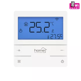   Home FHT76WIFI okos termosztát elektromos fűtőszőnyeghez, LCD kijelző, heti programozás, padlószenzor