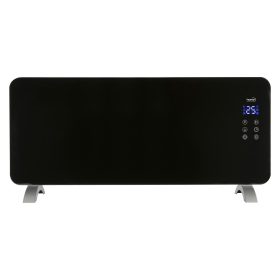   Home FK 430 WIFI álló vagy falra szerelhető SMART konvektor fűtőtest, 1000W/2000W, edzett üveg előlap, fekete