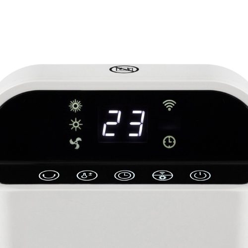 Home FK 53 álló elektromos smart kerámia fűtőtest, 1000W/2000W, oszcillálás, távirányító, fehér