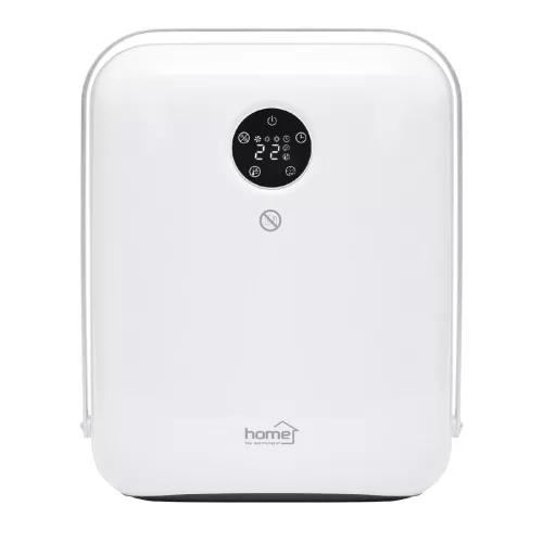 Home FKF26201 fürdőszobai ventilátoros fűtőtest, 2000 W, 2 fokozat, PTC fűtőelem, távirányító, LED kijelző, IPX2