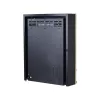 HOME FKK25G szabadon álló elektromos látványkandalló, max. 2000 W, LED lángeffekt, 2 fokozat, mechanikus vezérlés, arany díszítés