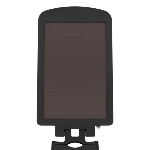 Home FLP1002SOLAR napelemes LED reflektor, 1000 lm, PIR mozgásérzékelő, 120° 5m, 2 x 28 db hidegfehér SMD LED, energiatakarékos, fém + műanyag, IP44