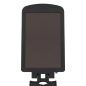 Home FLP1002SOLAR napelemes LED reflektor, 1000 lm, PIR mozgásérzékelő, 120° 5m, 2 x 28 db hidegfehér SMD LED, energiatakarékos, fém + műanyag, IP44