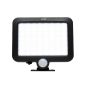 Home FLP250SOLAR napelemes LED reflektor, 250 lm, PIR mozgásérzékelő, 120° 5m, 56 db hidegfehér SMD LED, energiatakarékos, műanyag, IP44