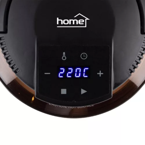 Home HG LS 1000 forró levegős sütőfedél, teljesítmény 1000 W, 45 °C – 220 °C-ig állítható hőmérséklet, max. ∅24 cm edényméret