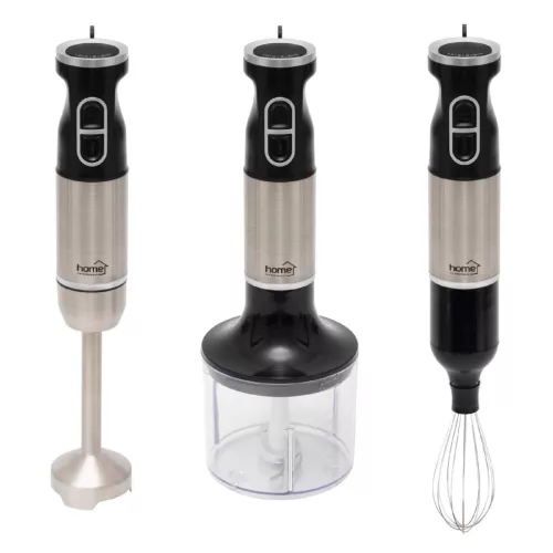 Home HGBMS65 botmixer szett, 1000W, 15 fokozatban állítható sebesség, tálas aprító űrtartalma 500 ml, mérőpohár űrtartalma 650 ml
