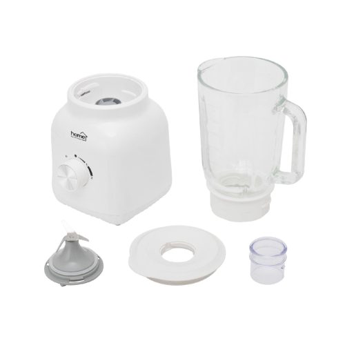 HOME HGTB15 turmixgép, 1,5L-es üvegtartály, 800 W, 2 fokozat