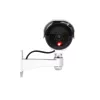 HOME HSK160 kültéri napelemes álkamera, villogó piros LED, körbe forgatható, egyszerű felszerelés, akkumulátoros tápellátás opció, élethű kamera megjelenés, IP44