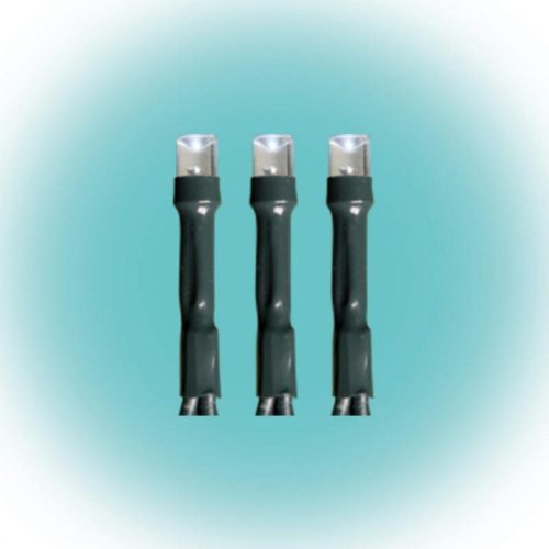 Home LED 208C/WH LED-es fényfüzér, 14 m / 200 db hidegfehér LED, 8 fényprogram, zöld vezeték, hálózati adapter, kül- és beltéri kivitel