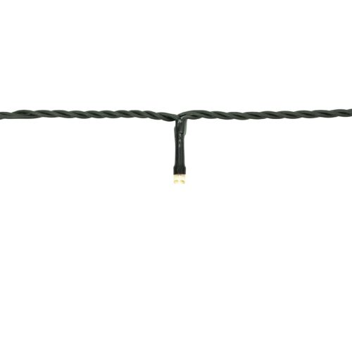 Home LED248WW LED fényfüzér, 240db melegfehér LED, 23,9m hosszúságú, 8 program időzítővel, zöld vezeték, adapteres tápellátás, kül- és beltéri kivitel