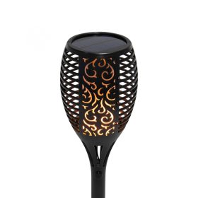   Home MX 300 napelemes kerti fáklya, 72 LED, automatikus, napelem és töltő, időjárásálló