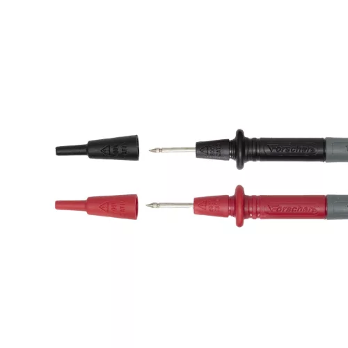 Home MZ 3S mérőzsinór szilikon szigeteléssel, hajlékony, lágy, tartós, ~145 mm markolat, 1000VCATII/1000VCATIII/ 600VCATIV, 10 A max. terhelhetőség