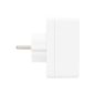 Home NV 23/WH hálózati elosztó, 3 EURO aljzat gyermekvédelemmel ellátva, max. 3 x 500 W, fehér