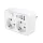 HOME NVK2USBC kapcsolós aljzat, 2 aljzat, 2xUSB-C, 2xUSB-A, max. 3680 W, kapcsolóval