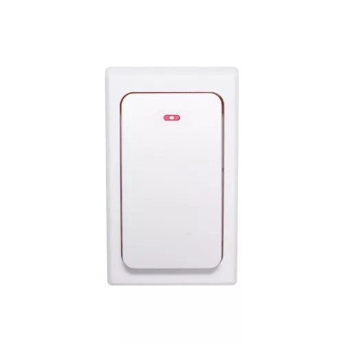 Home NVKP 01 elem nélküli távkapcsoló, csengők és hálózati kapcsolók bővítéséhez, 120 m hatótáv, víznek fokozottan ellenálló, kinetikus energia