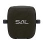 SAL PARCUBE boombox, 100 W, 2db vezeték nélküli mikrofon, 5db hangszóró, LED fényeffekt, IPX5 védelem, Bluetooth
