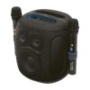 SAL PARCUBE boombox, 100 W, 2db vezeték nélküli mikrofon, 5db hangszóró, LED fényeffekt, IPX6 védelem, bluetooth