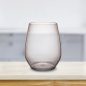 PHR Stemless40B-4 törhetetlen öblös vizespohár szett, 40 cl, mikrozható, mosogatógépben mosható, 4 db/szett