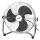 Home PVR 35 padlóventilátor, 60 W, 3 fokozat, 35 cm-es lapátátmérő, állítható fejdőlésszög, fém lapátok, fém rács