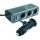 SAL SA 023 szivargyújtó elosztó, 4 készülék, ragasztható, 3 szivargyújtó max. 5A, USB max 500 mA