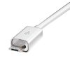 Home SA 044 microUSB OTG kábel, USB-A aljzat, microUSB-B dugó, 2,1A, 16cm, 480 Mbps