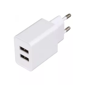   Home SA 24USB hálózati töltő, 2db megosztott USB kimenet, egyidejűleg 2 készülék tölthető