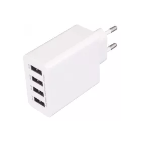   Home SA 50USB USB hálózati töltő, nagyáramú gyorstöltés, 4db 5V/3,1 A megosztott USB kimenet