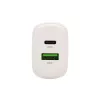 HOME SA20PPS USB hálózati gyorstöltő, 20 Watt, 2in1: USB-A + USB-C aljzat, QC + PD + PPS gyorstöltés, GaN technológia