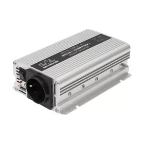   SAL SAI 1000USB feszültségátalakító, 500 W, inverter, 500 mA USB töltő, gyermekzár